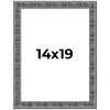 PosterPalooza | Distressed Black Picture Frame - UV Acrylic, Foam Board Backing, Hanging Hardware - 2 of 4