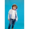 Lyrics by Lennon and McCartney Fleece Zip-Up Hoodie Blue/Gray - 2 of 4
