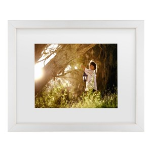 Trademark Fine Art - Despird Zhang The Girl With The Blue Lantern Matted Framed Art - 1 of 4