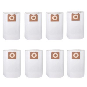 8pcs Vacuum Cleaner Dust Collector Bag Compatible For Vf3502 12-16 Gallon Vacuum Cleaner Accessories - 1 of 4