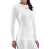 SKINS SERIES-1 WOMEN'S LONG SLEEVE TOP WHITE - 4 of 4