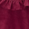 Carter's Just One You® Baby Girls' 3pc Holiday Ruffle Tunic and Shorts Set with Tights - Red - 2 of 4