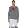 Men's Wesleyan University Adult Sport Long Sleeve Shirt Primary Logo - 3 of 4