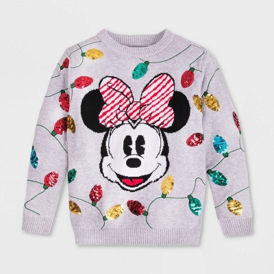 red minnie mouse jumper