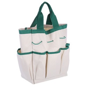 Unique Bargains 600D Oxford Waterproof Garden Tool Organizer Storage Carrier Bag 9.5" x 5.9" x 11.8" - 1 of 4