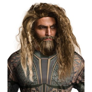 Rubies Aquaman and the Lost Kingdom Aquaman Men's Wig & Beard Set - 1 of 1