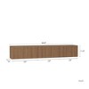 GDFStudio Dierser Modern 69" Wall Mounted Floating TV Stand - 4 of 4