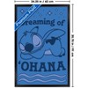 Trends International Disney Lilo and Stitch: Sleep Trends - Dreaming Of 'Ohana Framed Wall Poster Prints - 3 of 4
