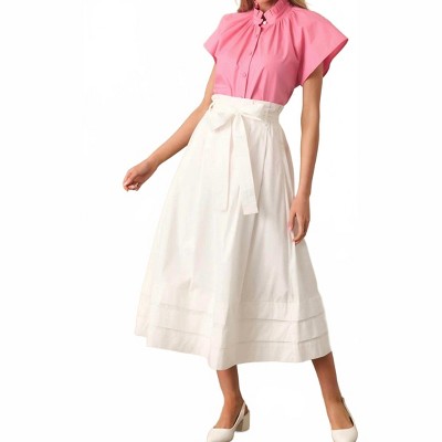 Women's Ashford Cotton Midi Skirt - Prosperina