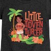 Girls' - Moana - Simea Little Adventurer Fitted Short Sleeve Graphic T-Shirt - 2 of 4