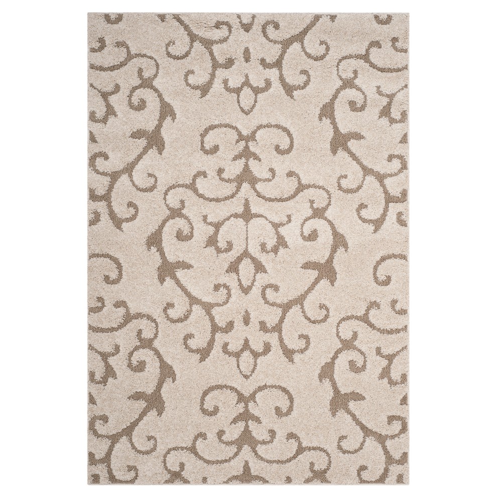 5'3inx7'6in Lindell Loomed Rug Cream/Beige - Safavieh