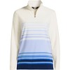 Lands' End Women's Anyweather Fleece Quarter Zip Pullover - 3 of 4