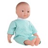 Kaplan Early Learning Soft Body 16" Doll with Blanket - Mint Green Outfit - 2 of 3