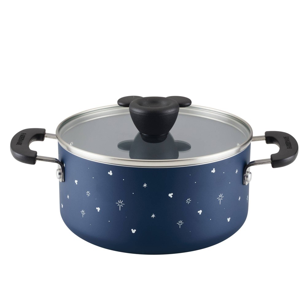 Farberware Disney Bon Voyage 3qt Ceramic Nonstick Saucepot with Lid Blue