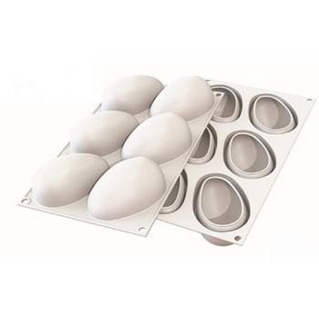 Silikomart Flexible Silicone Baking Mold, Mini Kugelhopf,3.38 oz, 6 cavities