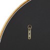 Uttermost Round Vanity Decorative Wall Mirror Vintage Beveled Edge Antiqued Gold Leaf Iron Frame 34" Wide for Bathroom Bedroom Living Room Home House - 4 of 4