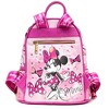 WondaPop Disney Minnie Mouse 11" Vegan Leather Fashion Mini Backpack - 2 of 4
