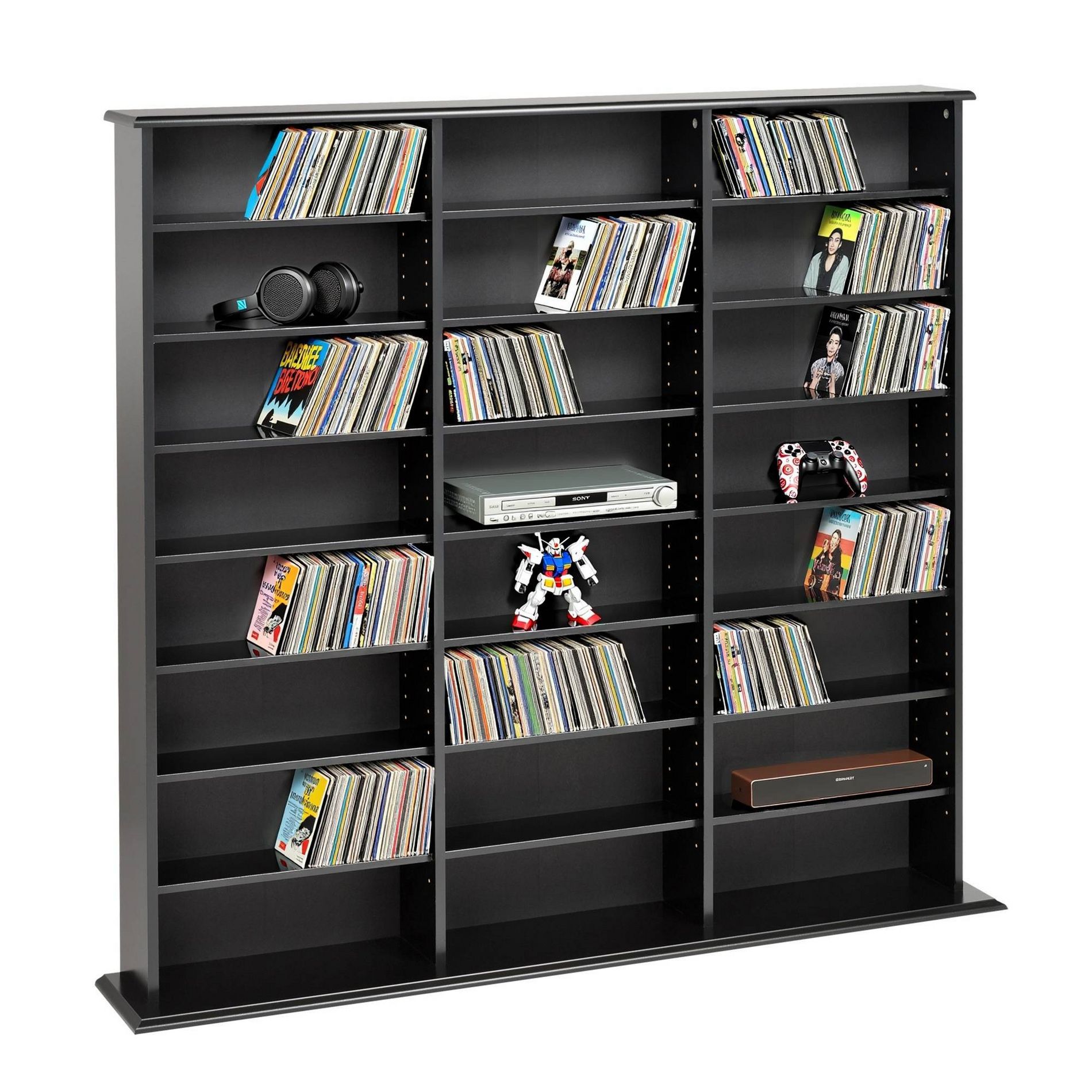 Triple Width Wall Storage - Prepac