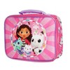 Gabby's Dollhouse Kids Lunch Box Pandy Paws and Kitty Friends Insulated Lunch Bag - 2 of 4