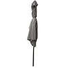 6 x 9ft Patio Umbrella Outdoor Waterproof Umbrella with Crank and Push Button Tilt without flap for Garden Backyard Pool Market - 3 of 4