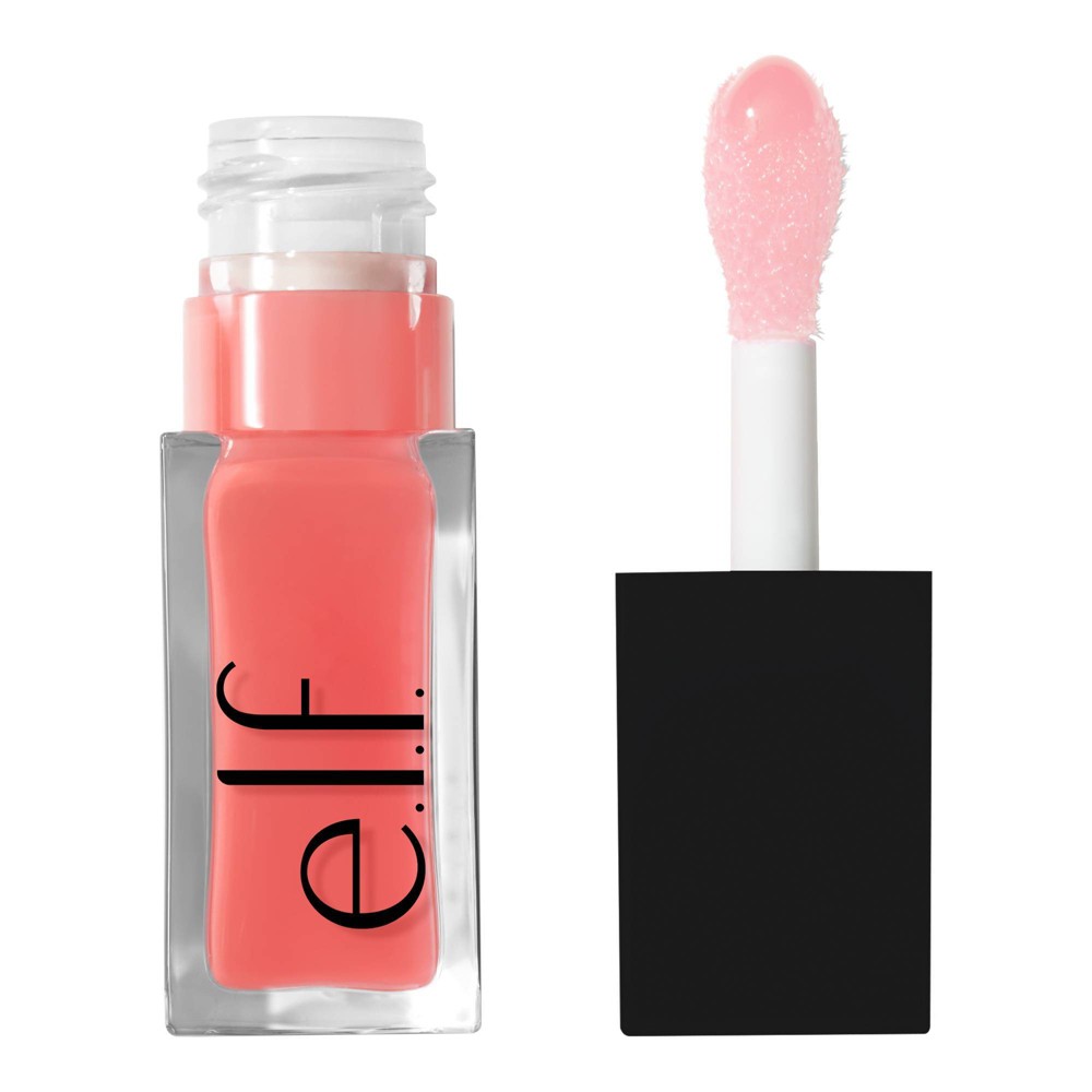 Photos - Other Cosmetics ELF e.l.f. Glow Reviver Lip Oil - Pink Quartz - 0.25 fl oz 