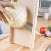 Attop Wooden Cabbage Shredder for Coleslaw (16.6x6.3 in) - Heavy Duty Cabbage Grater for Slaw & Sauerkraut - Slaw Slicer Maker - 4 of 4