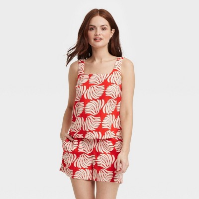 Women's Linen Tank Top - A New Day™