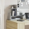 vidaXL Desk Organiser Concrete Grey 19.3x7.9x20.7" Engineered wood - 3 of 4