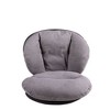 CAVINAS Modern 360°Swivel Accent Chair Chenille Desk Chair with Black Metal Base Swivel Chair Comfy Chair for Living Room, Bedroom, Office - 4 of 4