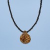 Ross-Simons Italian Leopard-Print Murano Glass Pendant Necklace With 18kt Gold Over Sterling - 4 of 4