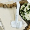VIP Metal 4.5 in. White Wall Hook - 4 of 4