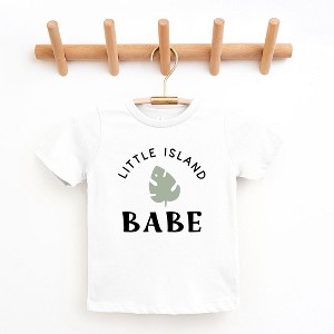 The Juniper Shop Little Island Babe Toddler Short Sleeve Tee - 1 of 2