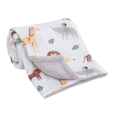 NoJo Jungle Trails Baby Blanket