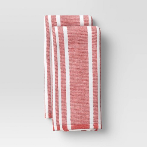 5pk Kitchen Towel & Dishcloth Set Red - Design Imports : Target