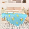 Catalonia Funny Printed Fleece Throw Blanket Couch for Dorm Decor, Soft Fuzzy Cozy Fluffy Blanket for Women Men Teen Kid Blanket Holiday Plush Throw - 3 of 4