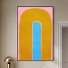 Art Remedy Isnt that Sweet Modern Color Block Abstract Wall Art Framed - 2 of 4