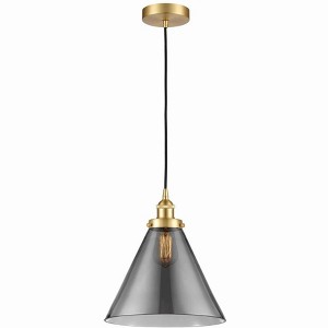 Cone - 1 Light Mini Pendant In Industrial Style-14.75 Inches Tall and 12 Inches Wide - 1 of 1