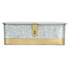 Storied Home Decorative Metal Boxes with Lid, Set of 3 - 3 of 4