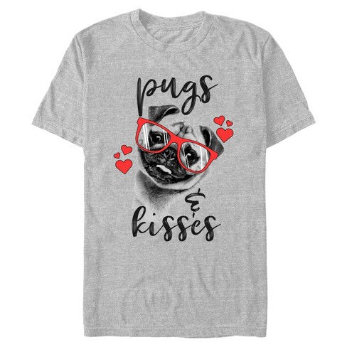 Men's Lost Gods Pugs and Kisses T-Shirt - image 1 of 4