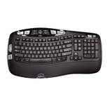 Logitech K350 Wireless Ergonomic Keyboard - Black