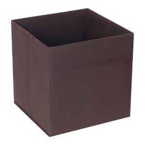 Unique Bargains Shelves Closet Fabric Storage Bin for Organizing Clothes Books 1 Pc - 1 of 4