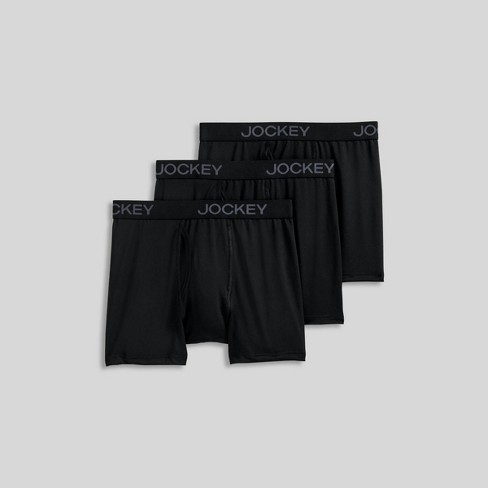 Jockey Generation™ Boys' 3pk Microfiber Boxer Briefs - Black : Target