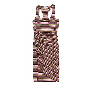 bar III Womens Striped Asymmetrical Dress - 1 of 2