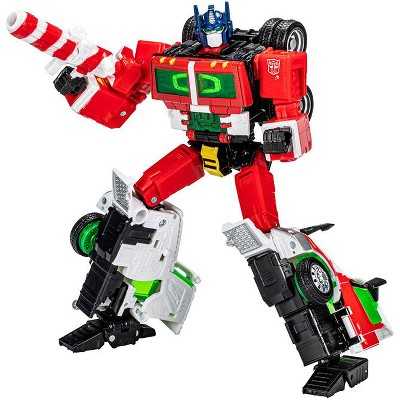 Holiday Optimus Prime 7-Inch Scale | Transformers Generations 0