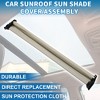 Unique Bargains Car Sunroof Sun Shade Cover Assembly No.54107391797 for BMW GT 5 Series 528i 535i GT F07 Plastic Beige - 2 of 4