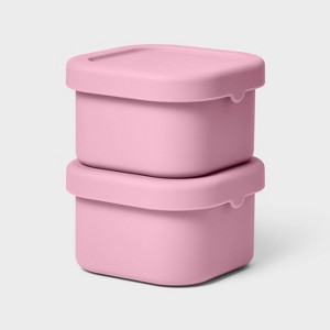 Silicone Bento Snack Container Box - All In Motion™ Pink : Target