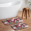 Deny Designs Burcu Korkmazyurek Summer Botanical Monogram Memory Foam Bath Mat - 4 of 4