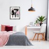 Stupell Industries Fashion Models Glam Watercolor Black Framed Floater Canvas Wall Art - 2 of 4