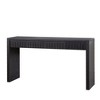 Paaaawaters Modern Black Console Table with 4 Drawers – 59.2" Entryway Table with Storage - 4 of 4