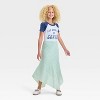 Girls' Short Sleeve Raglan T-Shirt - art class™ - 4 of 4